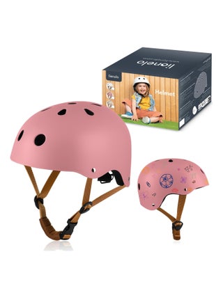 Casque vélo enfant - LIONELO - 50-56 cm - Possibilité de décoration -  Certification Intertek