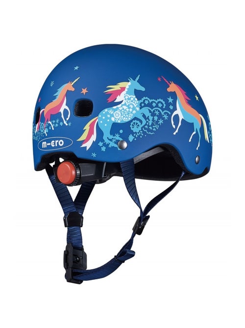 Casque Velo Et Trottinette Licorne Boucle Magnétique Lumière Led Intégrée  Taille S - Kiabi
