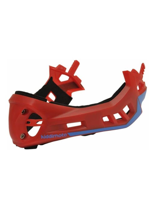 Casque vélo intégral rouge S - Kiabi