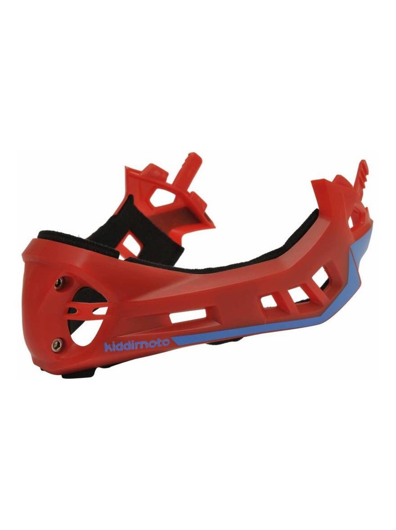 Casque vélo intégral rouge S Rouge - Kiabi