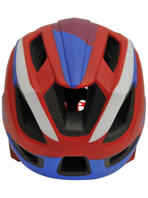 Casque vélo intégral rouge S - Kiabi