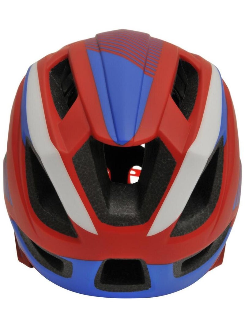 Casque vélo intégral rouge S Rouge - Kiabi