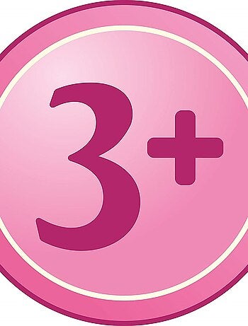 Casque vélo points blancs poupée bébé