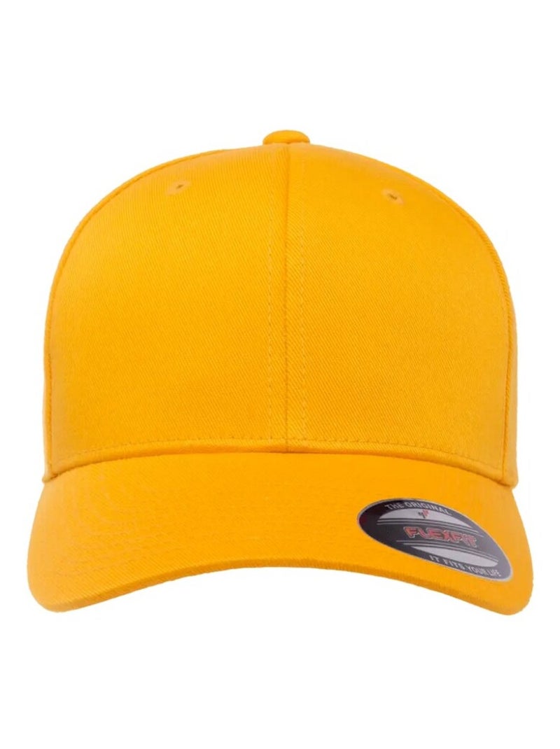 Casquette - flexfit Jaune or - Kiabi