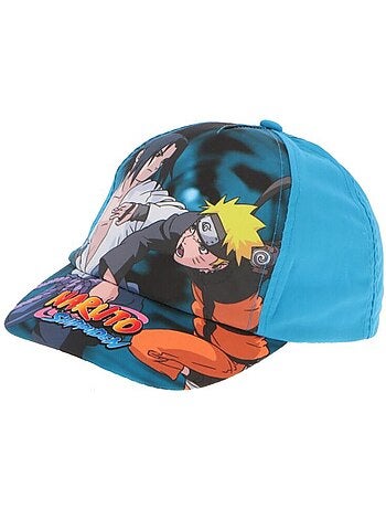 Casquette - naruto - itashi kakashi shippuden uzumaki - 100% coton - bleu clair - enfant