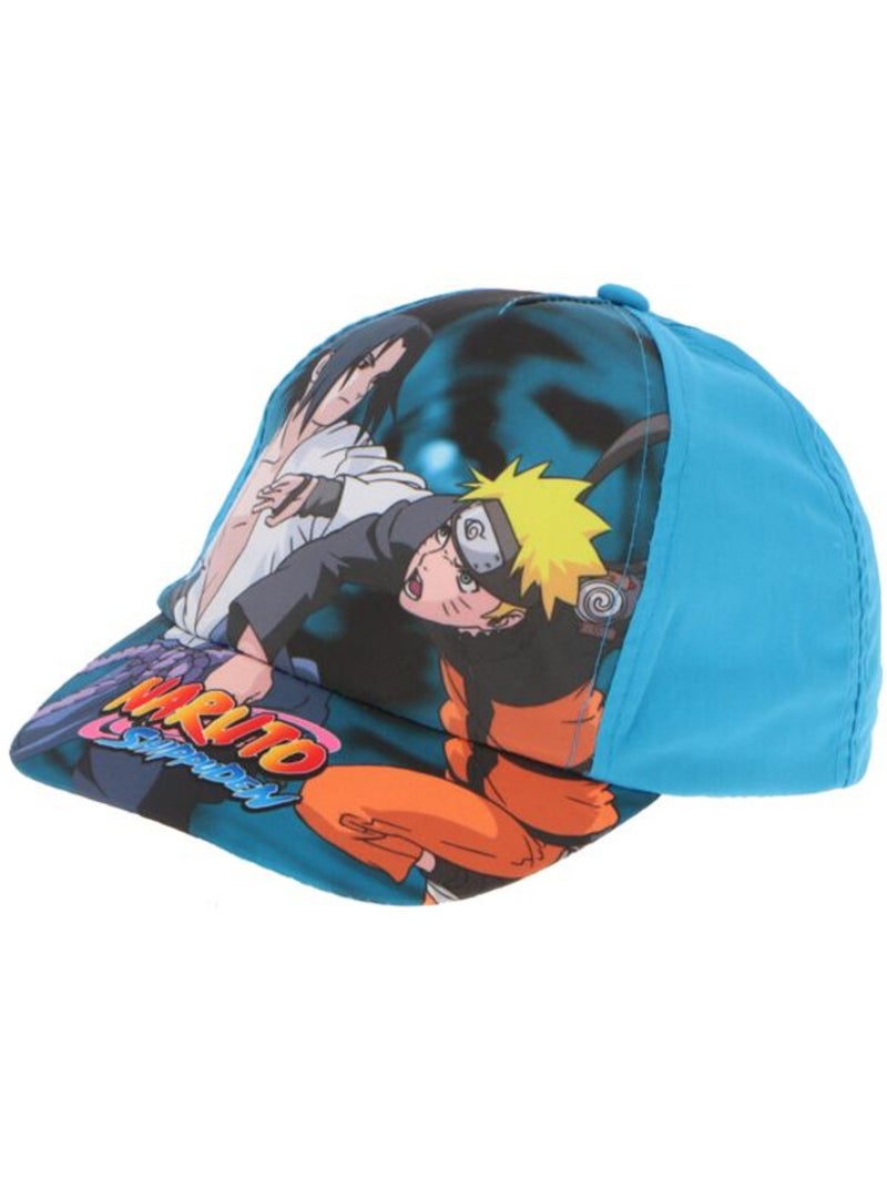 Casquette - naruto - itashi kakashi shippuden uzumaki - 100% coton - bleu clair - enfant Bleu - Kiabi