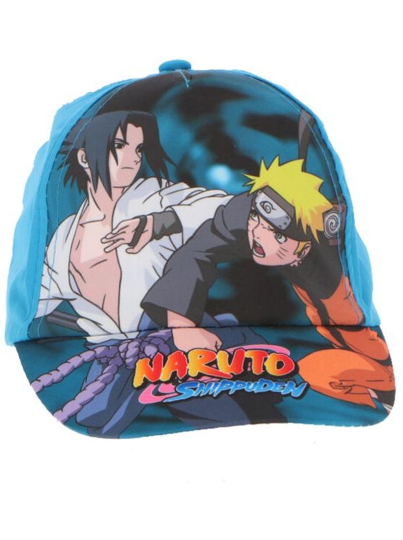 Casquette - naruto - itashi kakashi shippuden uzumaki - 100% coton - bleu clair - enfant Bleu - Kiabi