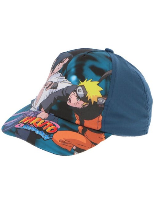 Casquette - naruto - itashi kakashi shippuden uzumaki - 100% coton - bleu foncé - enfant - Kiabi