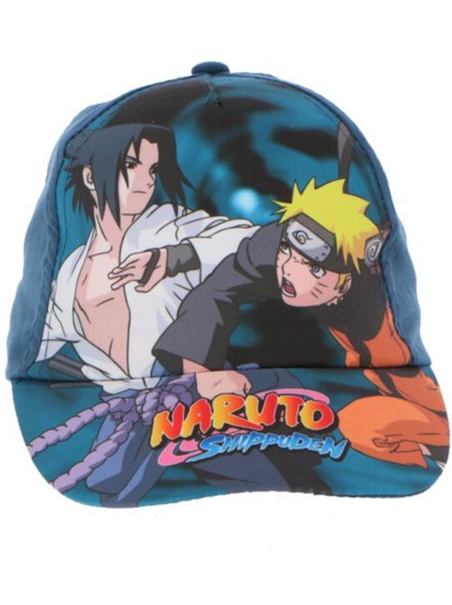 Casquette - naruto - itashi kakashi shippuden uzumaki - 100% coton - bleu foncé - enfant - Kiabi
