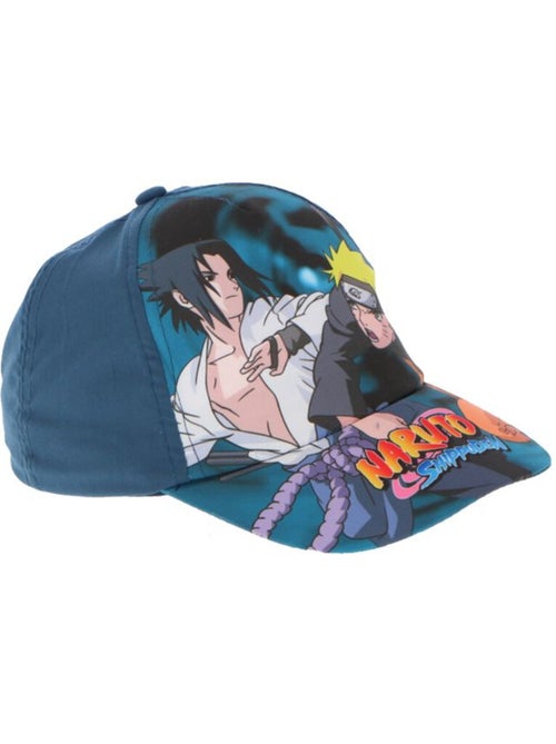 Casquette - naruto - itashi kakashi shippuden uzumaki - 100% coton - bleu foncé - enfant - Kiabi