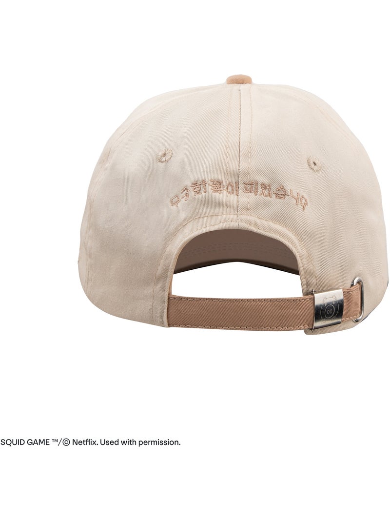 Casquette 1, 2, 3, Soleil - Squid Game Beige - Kiabi