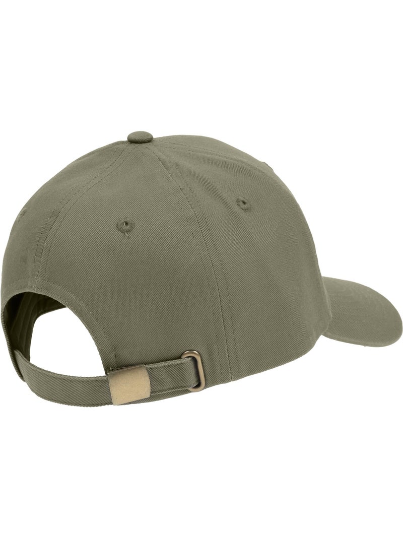 Casquette 100% coton, ajustable facilement, unisexe mixte adulte Isotoner Kaki - Kiabi