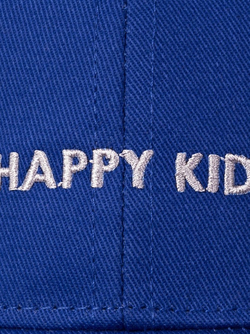 Casquette 100% coton, ajustable, message brodé Happy Kid mixte enfant Isotoner - Kiabi