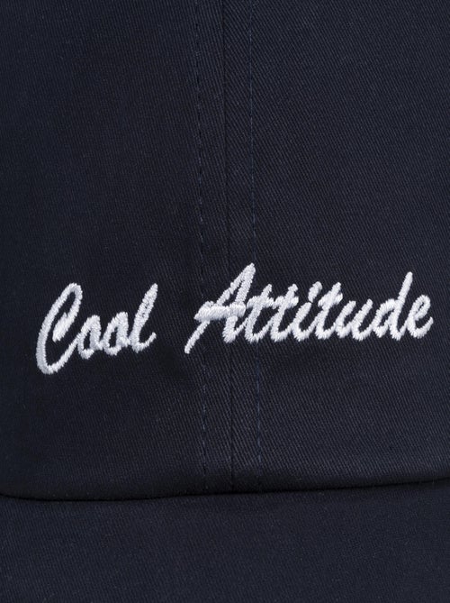 Casquette 100% coton, ajustable, message brodé happy kid mixte enfant Isotoner - Kiabi