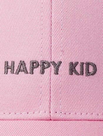 Casquette 100% coton, ajustable, message brodé Happy Kid mixte enfant Isotoner