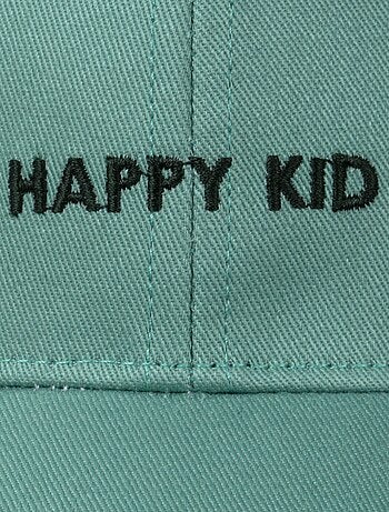 Casquette 100% coton, ajustable, message brodé Happy Kid mixte enfant Isotoner