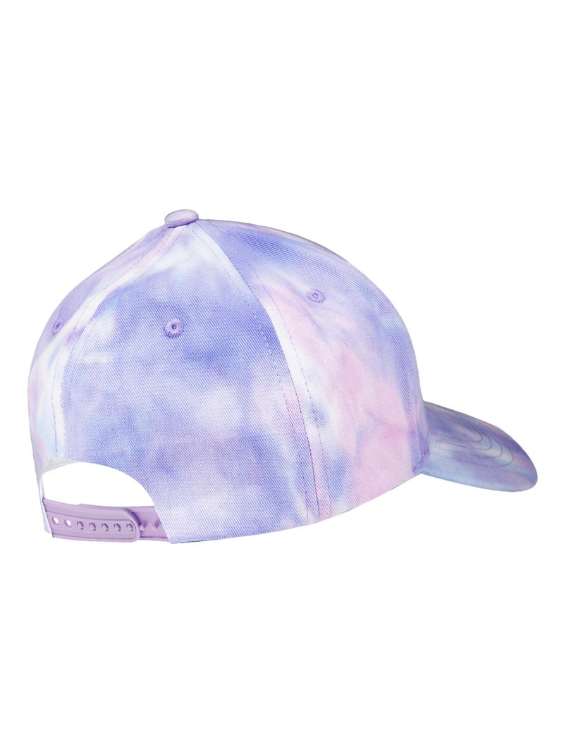 Casquette 100% coton, Casquette imprimée ajustable femme Isotoner Bleu Violet Blanc - Kiabi