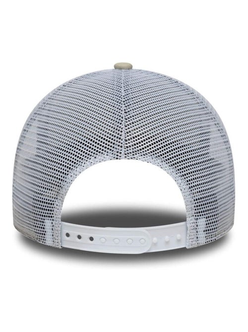 Casquette 9forty E-frame Trucker New York Yankees MLB League Essential Beige Clair - Kiabi