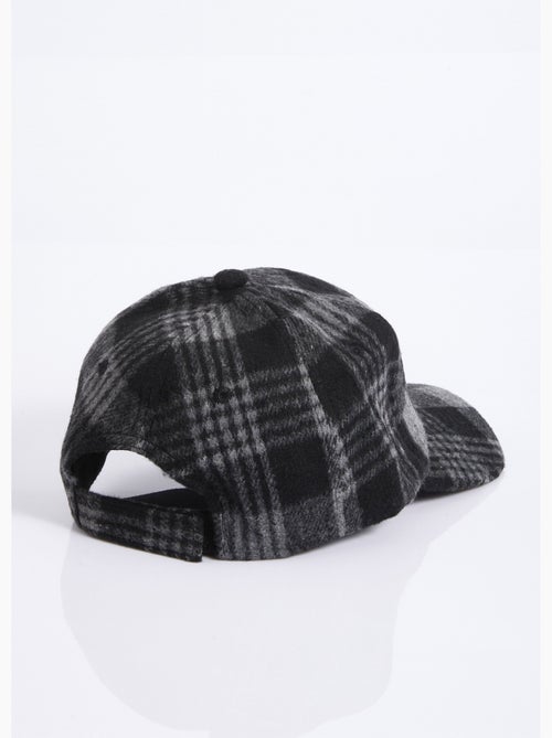 Casquette à carreaux façon lainage - AFIBEL - Kiabi