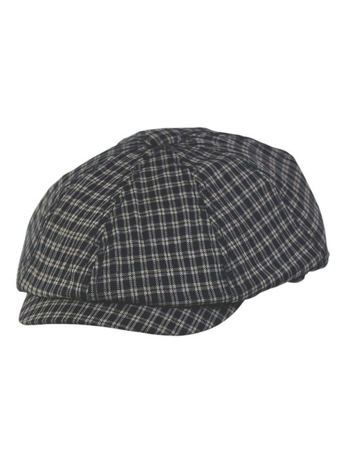 Casquette à carreaux RAJAN - Kiabi