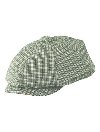 Casquette à carreaux RAJAN