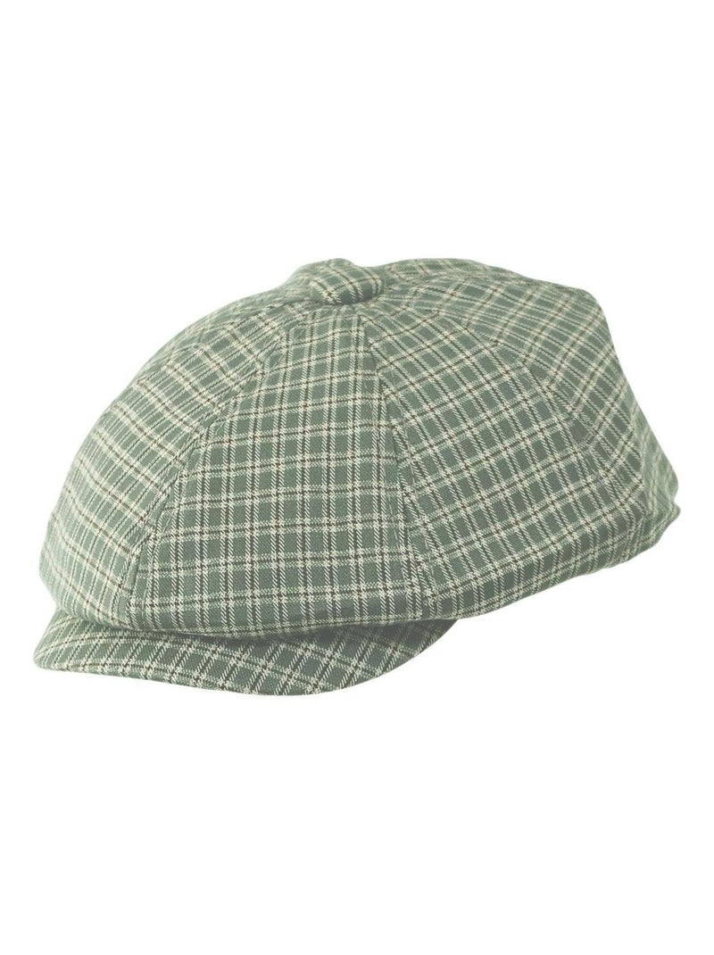 Casquette à carreaux RAJAN Gris - Kiabi