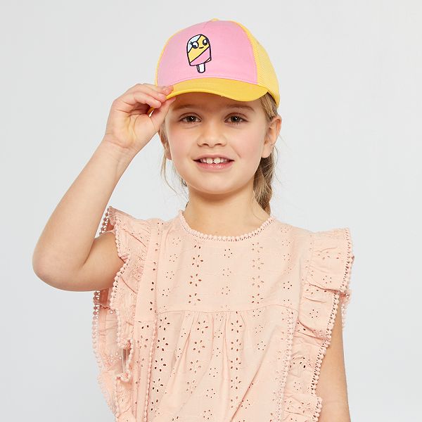 Casquette A Filet Fille 3 12 Ans Rose Kiabi 2 40