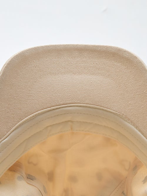 Casquette à motif réglable par scratch - Kiabi