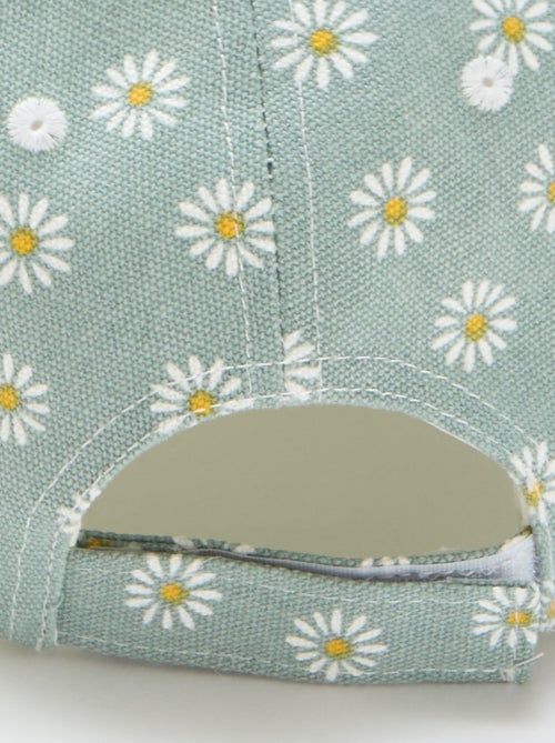 Casquette à motif réglable par scratch - Kiabi