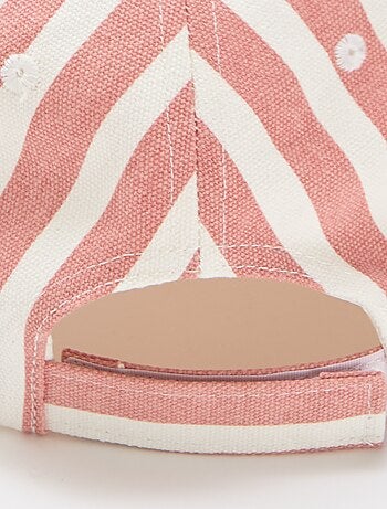 Casquette à motif réglable par scratch