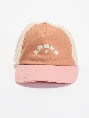 Casquette à motif style baseball