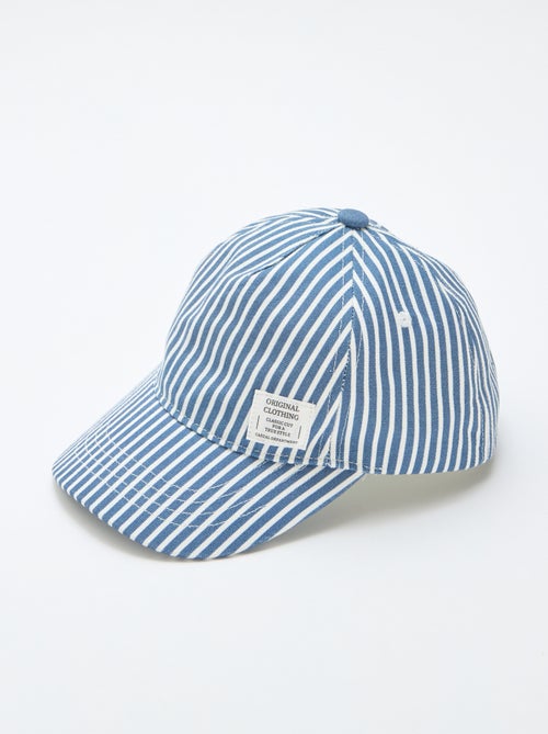 Casquette à rayures - Kiabi