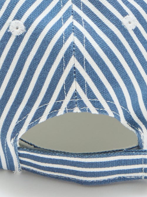 Casquette à rayures - Kiabi