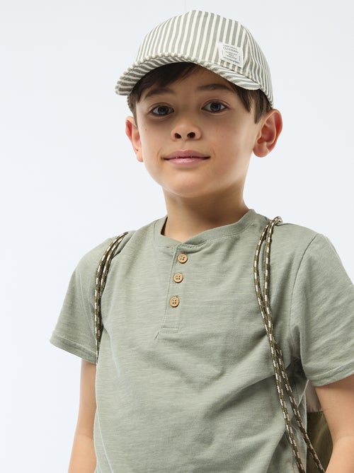 Casquette à rayures - Kiabi