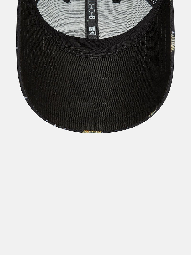 Casquette ajustable - New Era Noir Blanc - Kiabi