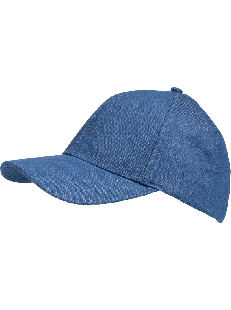 Casquette ajustable jean mixte adulte Bleu - Kiabi