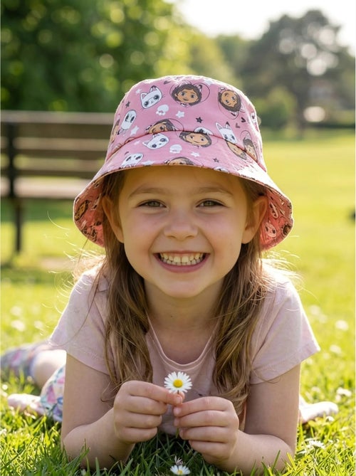 Casquette anti-uv en coton gabby's dollhouse dreamworks - Kiabi