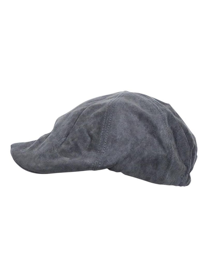 Casquette aspect daim Gris - Kiabi