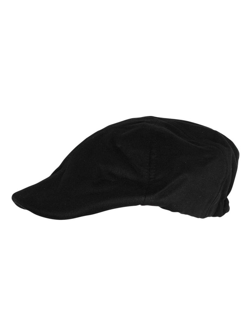 Casquette aspect daim Noir - Kiabi