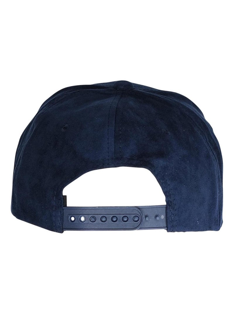 Casquette aspect daim NY Fashion Baseball Bleu - Kiabi