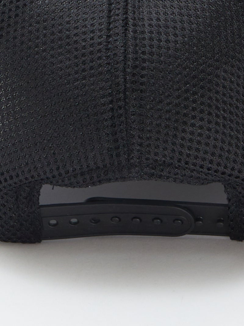 Casquette avec broderie NOIR - Kiabi