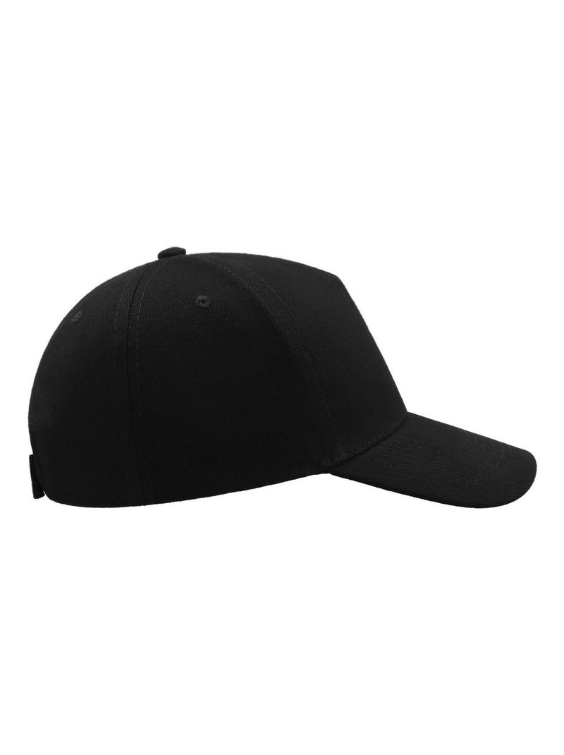 Casquette avec fermoir en scratch liberty five - mixte - atlantis Noir - Kiabi
