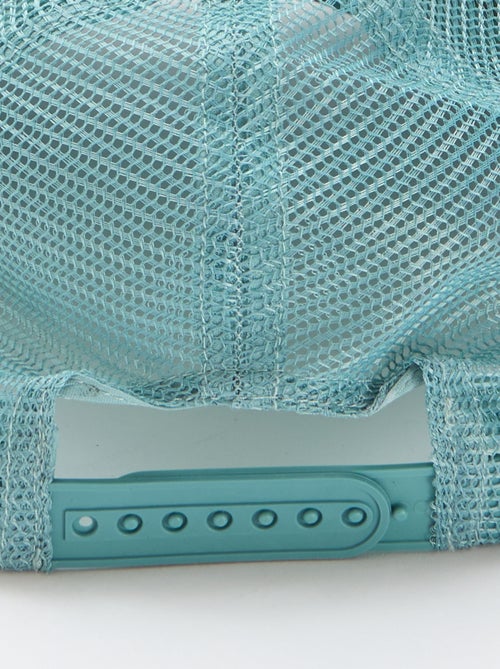 Casquette avec filet + broderie devant - Kiabi