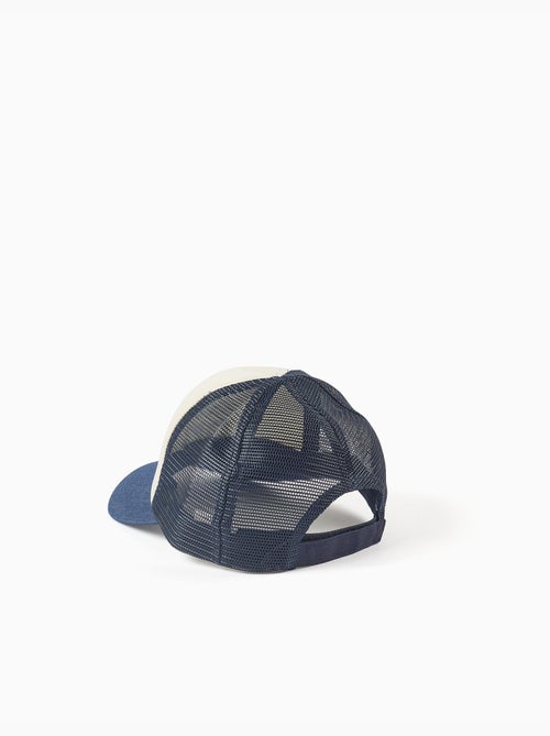 Casquette avec imprimé en relief et maille - Kiabi