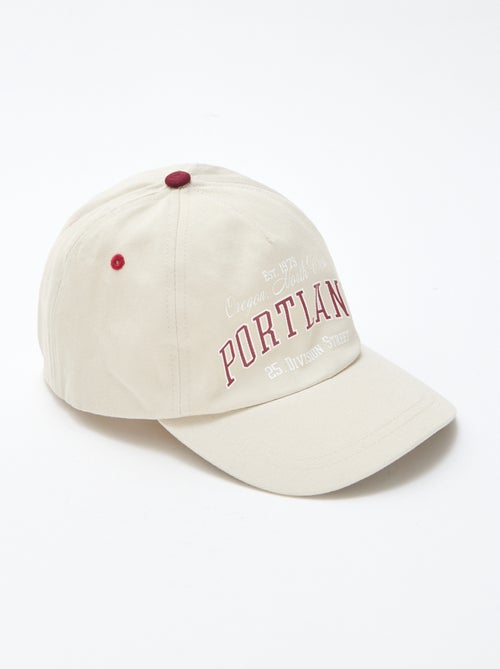 Casquette avec inscription - Kiabi