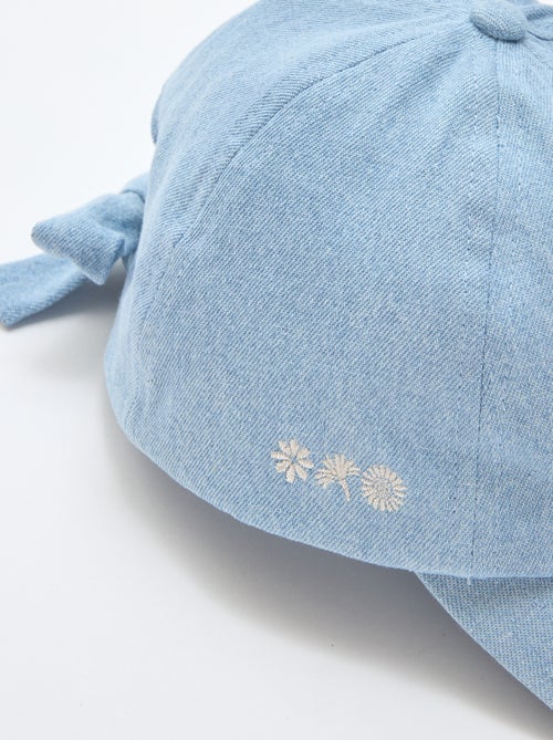 Casquette avec nœud fantaisie à la base - Kiabi