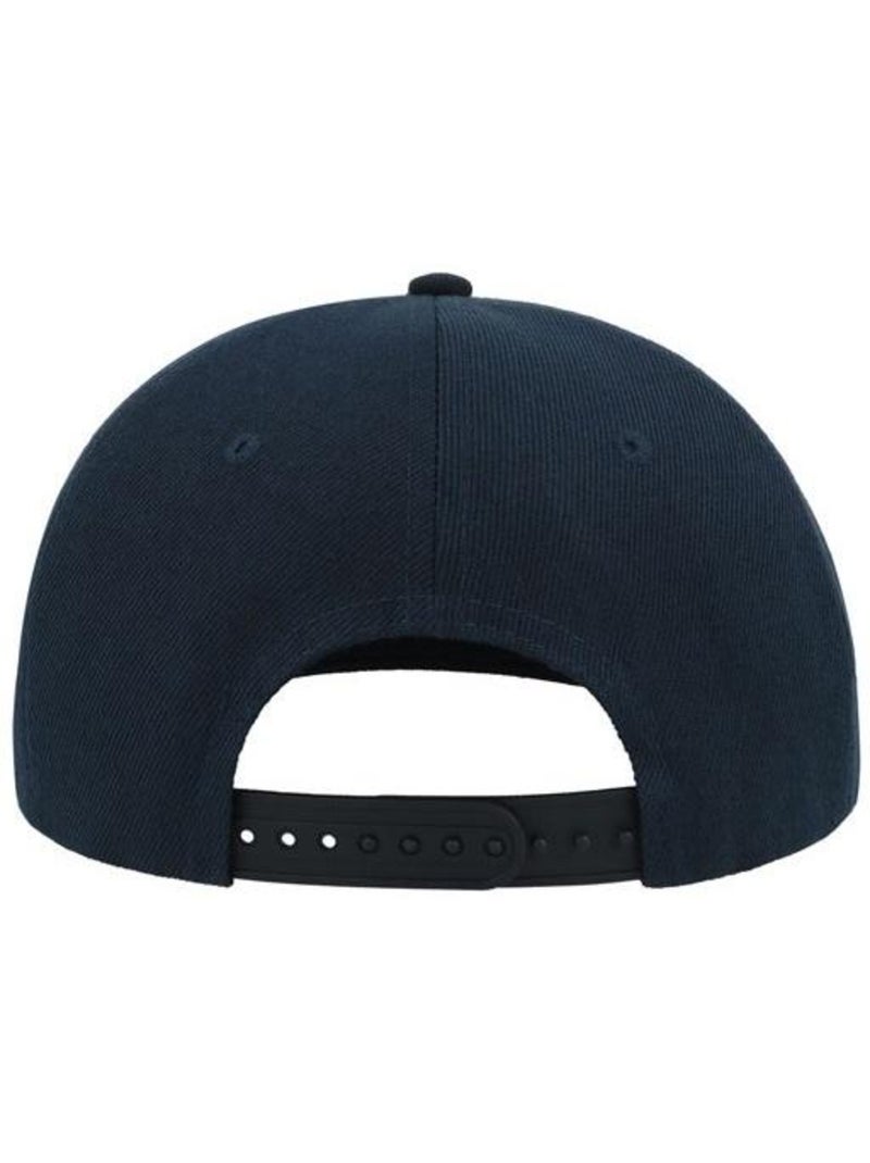 Casquette avec visière plate - mixte - atlantis Marine/Rouge - Kiabi