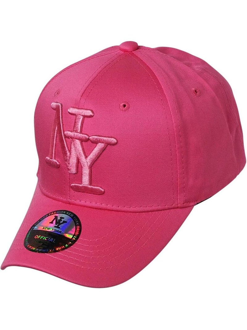 Casquette AYARI NY Fashion Baseball Rose - Kiabi