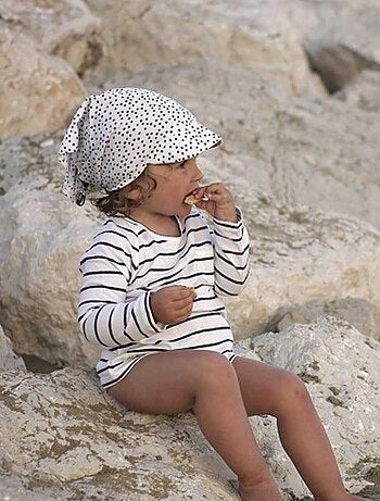 Casquette bandana bébé en bambou, ELODIE SEVIRA KIDS