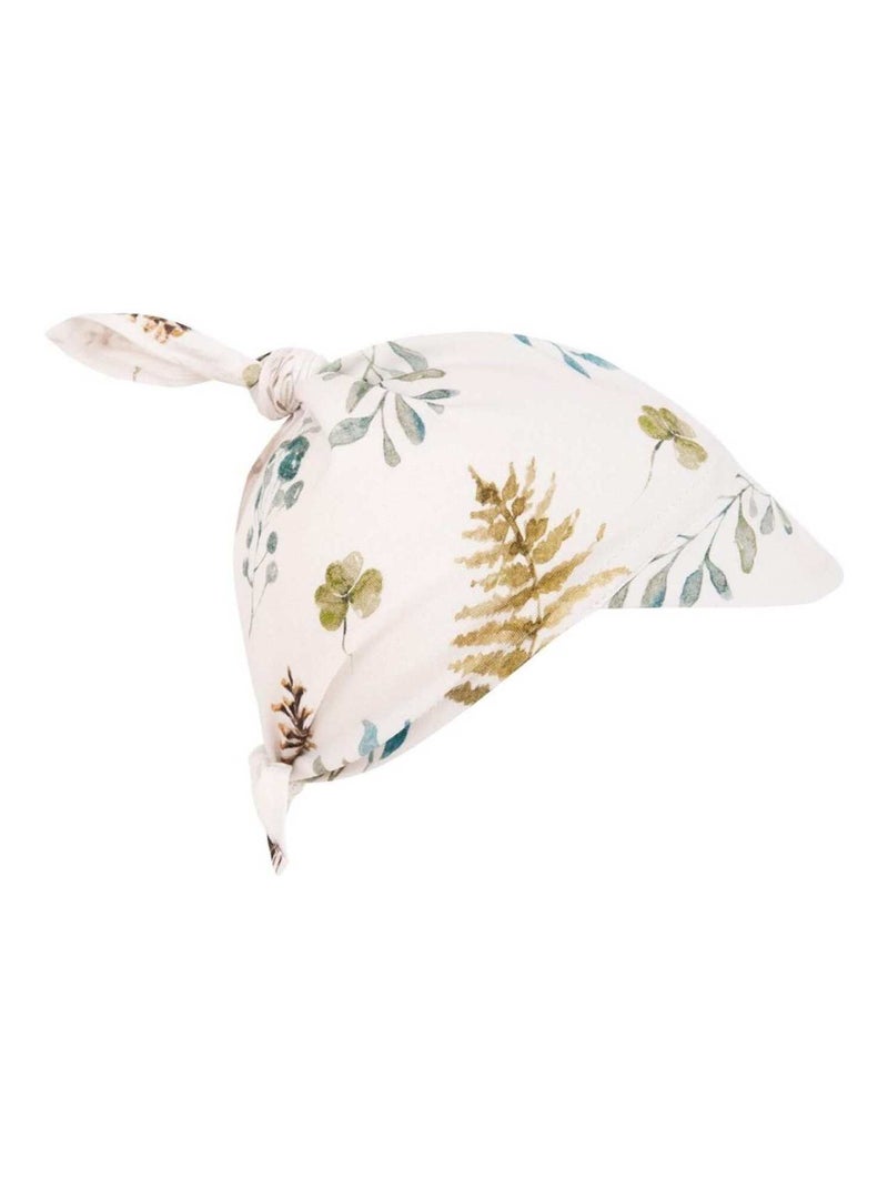 Casquette bandana bébé en bambou, NATURA Multicolore - Kiabi